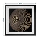 Ver imagem 5 de Kit 2 Quadros 50cm X 50cm Explosão Geométrica Tropical Artes 