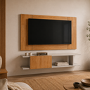 Ver imagem 1 de Painel com Rack para TV até 55 " Tokyo com Porta 136cm