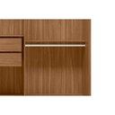 Ver imagem 5 de Guarda Roupa Casal 6 Portas 4 Gavetas 3 Prateleiras Venice Amêndola/off White - Demóbile