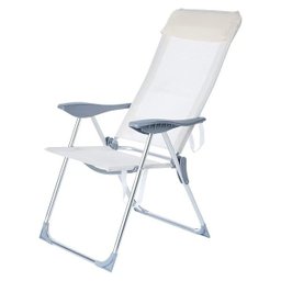 Kit Praia Guarda-Sol Articulado Diâmetro 2,0M com Base e Cadeira 5 Posições - 3