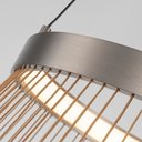 Ver imagem 3 de Lustre Pendente Nordecor Beys 2941 Cinza / Dourado Led Bivolt