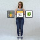 Ver imagem 3 de Quadros Decorativos com Moldura Copa Cozinha OFERTA