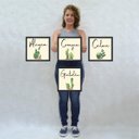 Ver imagem 3 de Quadro Decorativo com Moldura Flor Gratidão OFERTA