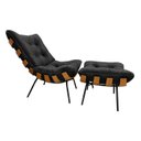 Ver imagem 1 de Poltrona Costela de Adão Veludo - Fortbello