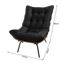 Ver imagem 5 de Poltrona Costela de Adão Veludo - Fortbello