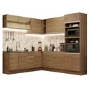 Ver imagem 3 de Armário de Cozinha Completa de Canto 459cm Rustic Glamy Madesa 01