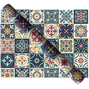 Papel de Parede Adesivo Auto Colante 10 Metros Azulejo