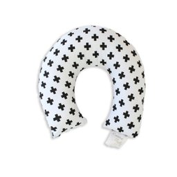 Protetor de Pescoço Infantil Nanna Baby - Preto Mais Branco - 1