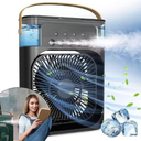 Ver imagem 2 de Ventilador Portátil de Mesa Mini Ar Condicionado