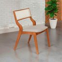 Ver imagem 3 de Kit 8 Cadeiras de Jantar Luna Madeira Maciça com Rattan Natural e Braços Curvos Espresso Móveis