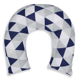Protetor de Pescoço Infantil Nanna Baby - Losango Azul Marinho - 1