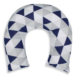Protetor de Pescoço Infantil Nanna Baby - Losango Azul Marinho