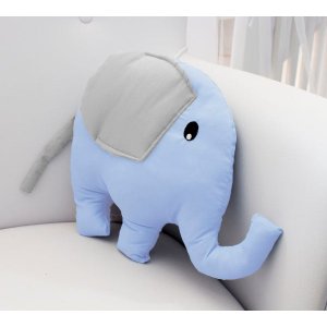 Almofada Decorativa Enxoval Bebê Elefante - Azul