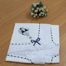 Manta Infantil para Bebê com Lasie 100% Algodão - Balão Azul Marinho - 1