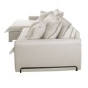 Ver imagem 4 de Sofá Cama Retrátil e Reclinável Leona 270 Cm Braço 15 Cm Meu Sofá Online