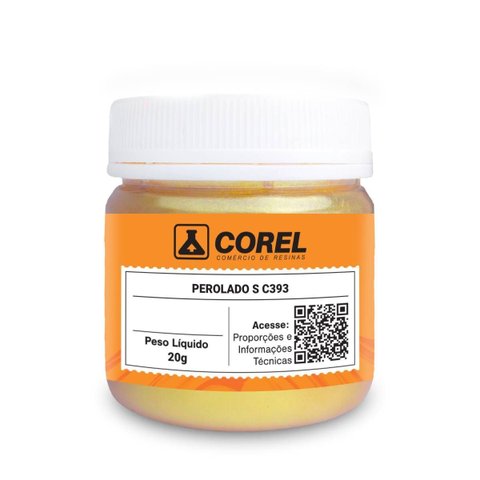 Pigmento Perolado S C393 Ouro Metalizado 20 G