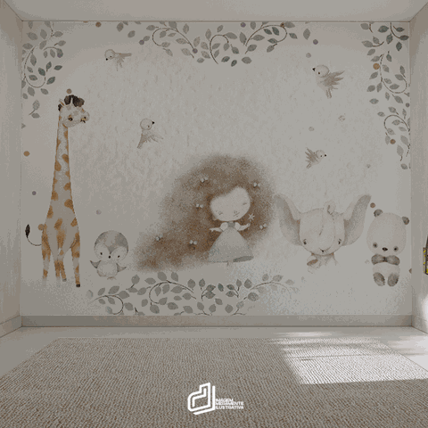 Painel Safari Aquarela-md16