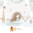 Ver imagem 2 de Painel Safari Aquarela-md16