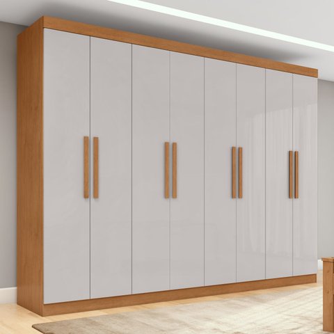 Guarda-Roupa Casal 8 Portas Easy Slim