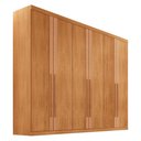 Ver imagem 2 de Guarda-Roupa Casal 100% MDF com 6 Portas e 6 Gavetas 273cm Multimóveis CR35512 Madeirado