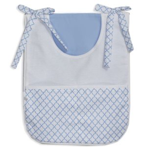 Porta Trecos Bebê Individual 100% Alg. Nanna Baby - Zôo Azul