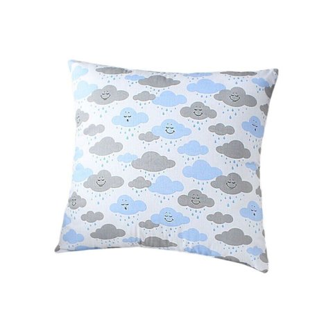 Almofada Decorativa Estampada Nuvem Azul