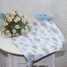 Naninha com Porta Chupeta Nanna Baby - Nuvem Azul - 1