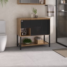 Conjunto para Banheiro Apollo 90 Pés- Fabribam Gabinetes - 3