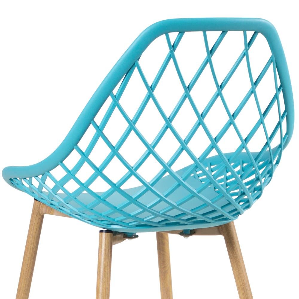 Kit 2 Cadeiras Clarice - Cleo - Azul Tiffany - 6