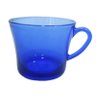 Jogo 6 Xícaras Café Vidro Azul Temperado 200 Ml Resistente Café da Manhã - 2