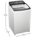 Ver imagem 4 de Máquina de Lavar Brastemp 16kg com Ciclo Tira Manchas Advanced e Smart Sensor Branca BWF16AB