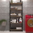 Ver imagem 5 de Armário Aberto P/ Cozinha C/ Prateleiras P/ Panelas