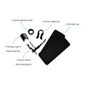 Ver imagem 2 de Maleta Boccati em Courino para 3 Garrafas e 4 Acessórios