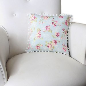 Almofada Decorativa Enxoval Bebê - Ursa Realeza Floral