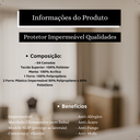 Ver imagem 4 de Capa Protetora Colchao Cama King Matelado Impermeável Cores