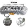 Cercado Lâmina Concertina Flat 30cm Galvanizada 20mtrs - 1