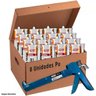 Caixa 8 Cola Super Selante Pu Calha 400g Cinza + 1 Aplicador - 1