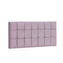 Ver imagem 1 de Painel Estofada Espanha 160CM Queen Strass Suede Rose - D A DECOR