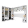 Guarda Roupa Modulado Casal 01 Branco 77001 - 2