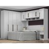 Guarda Roupa Modulado Casal 01 Branco 77001 - 3