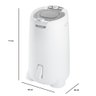 Centrifuga de Roupas Máquina Secadora Elétrica Tanquinho 286 W 220 V 60hz Lavanderia Wanke Branco - 3