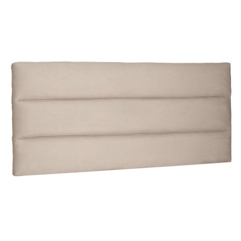 Cabeceira Painel Estofada Box Casal King 195cm Suede Bege