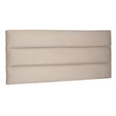Ver imagem 1 de Cabeceira Painel Estofada Box Casal King 195cm Suede Bege