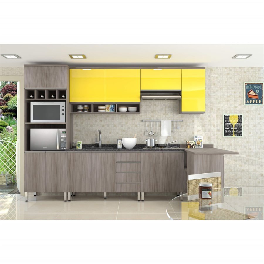 Conjunto Cozinha Amana OOL Attraktiva - 8