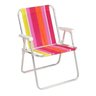 Cadeira de Praia Alumínio Dobrável 2 Un. com Guarda-Sol 1,6M - 4