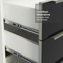 Ver imagem 6 de Armário de Cozinha Completa 280 Cm Branco/preto Lux Madesa 02