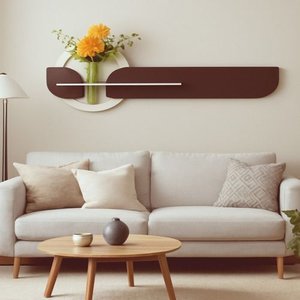 Quadro Decorativo Iluminação Led Lotus Decor Q5 Sala Hall Quarto