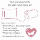 Ver imagem 3 de Kit 2 Travesseiros Plumas de Ganso Percal 200 Fios Antimofo e Antialérgico 50 X 70cm Casa Dona