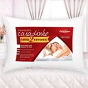 Ver imagem 3 de Kit 2 Travesseiros Ortobom Casadinho Fibra Siliconizada e Espuma Siliconada 65 X 45cm