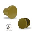 Ver imagem 6 de Kit 2 Suporte Pendurador em Alumínio Redondo Espelho Adnet Dourado